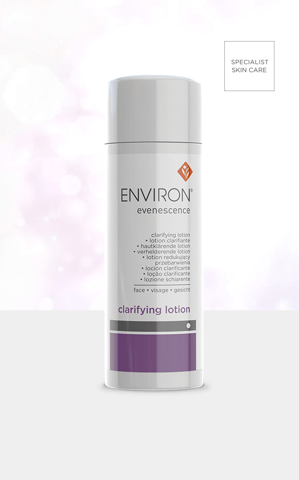 Evenescence Range CLARIFYING LOTION product Environ Skin Care