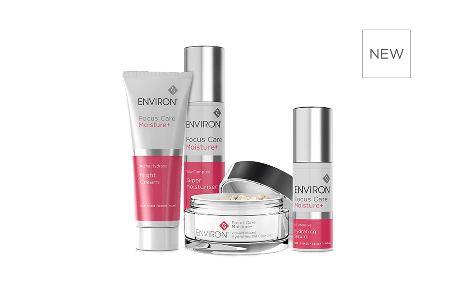 Focus Care Moisture Plus Range Environ Skin Care